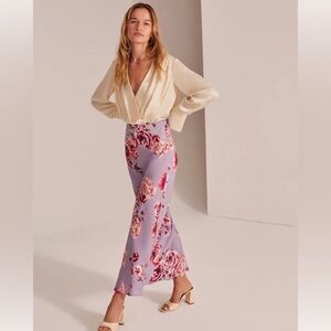 Favorite Daughter The Favorite Skirt in Lilac Multi